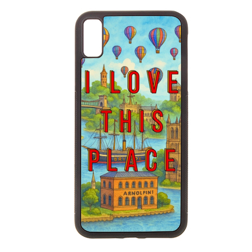 Bristol - I LOVE THIS PLACE - stylish phone case by Lilly Rose