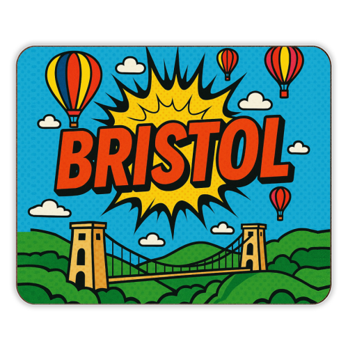 Bristol Pop Art - designer placemat by Ms Doodle