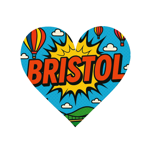 Bristol Pop Art - Magnet by Ms Doodle