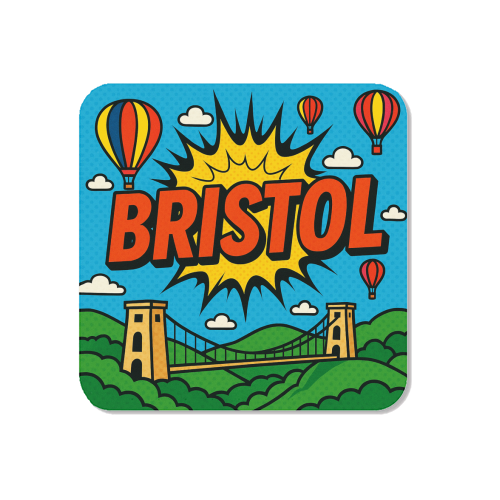 Bristol Pop Art - Magnet by Ms Doodle