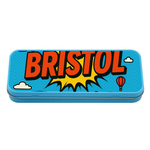 Bristol Pop Art - tin pencil case by Ms Doodle