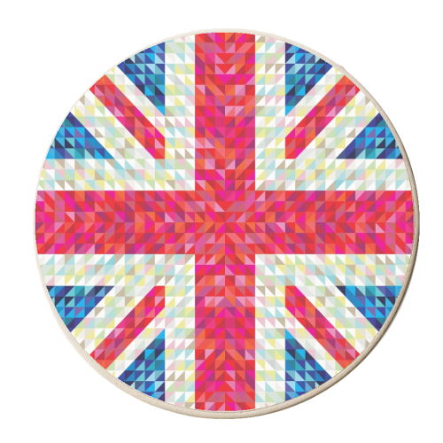 Britain - personalised beer coaster by Fimbis
