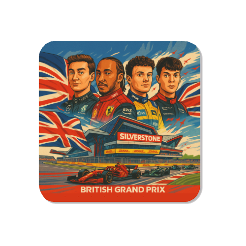 British Racing Drivers - Magnet by Ms Doodle