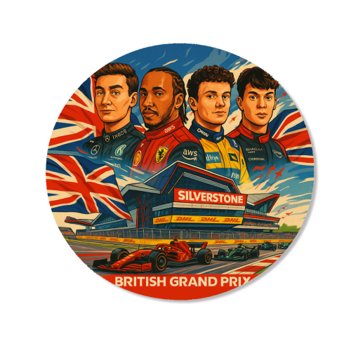 British Racing Drivers - Magnet by Ms Doodle