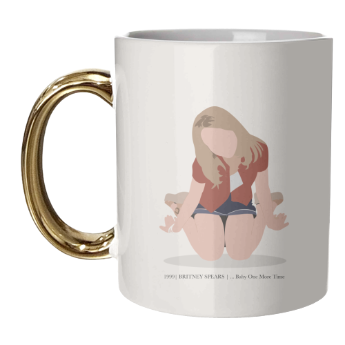 Britney Spears ...Baby One More Time - unique mug by Move Studio