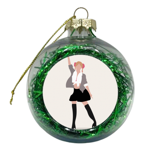 Britney Spears Time Fan Art - xmas bauble by Move Studio