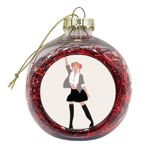 Britney Spears Time Fan Art - xmas bauble by Move Studio