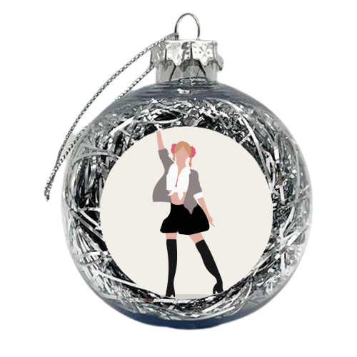 Britney Spears Time Fan Art - xmas bauble by Move Studio