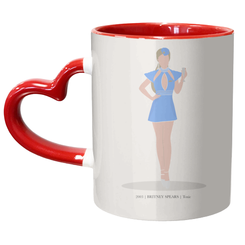 Britney Spears Toxic Music Pop Culture - unique mug by Move Studio