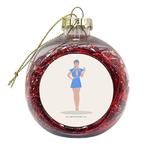 Britney Spears Toxic Music Pop Culture - xmas bauble by Move Studio