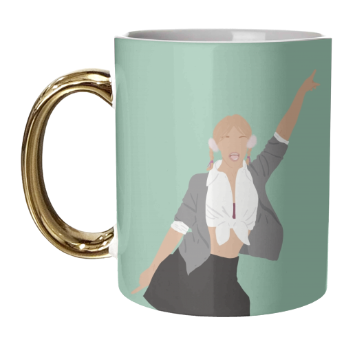 Britney Spears - unique mug by Cheryl Boland