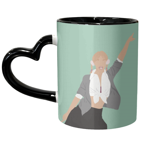 Britney Spears - unique mug by Cheryl Boland
