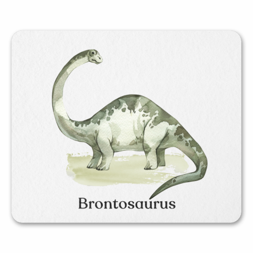 Brontosaurus - mouse mat by Gal Design