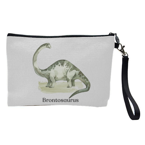 Brontosaurus - pretty makeup bag by Gal Design