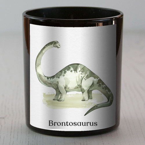 Brontosaurus - scented candle by Gal Design