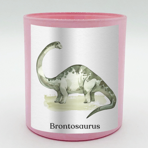 Brontosaurus - scented candle by Gal Design