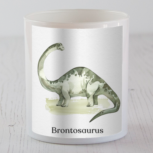 Brontosaurus - scented candle by Gal Design