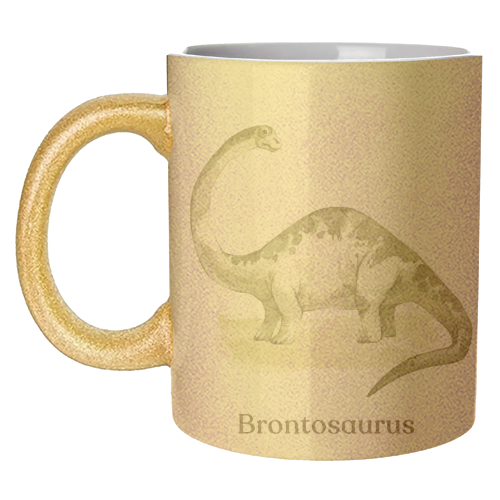Brontosaurus - unique mug by Gal Design