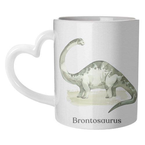 Brontosaurus - unique mug by Gal Design