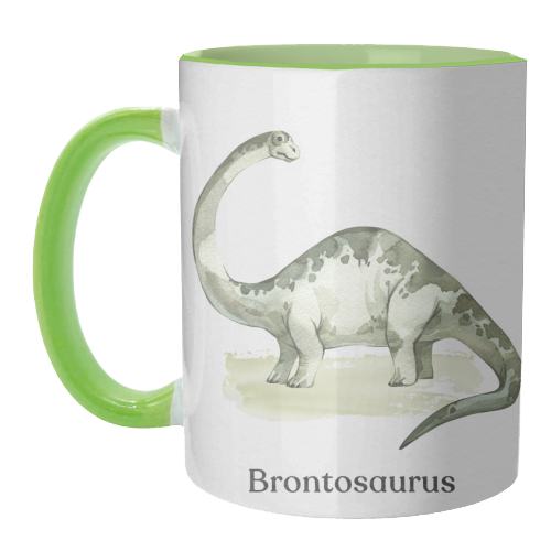 Brontosaurus - unique mug by Gal Design