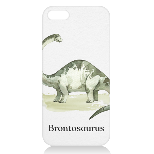 Brontosaurus - unique phone case by Gal Design