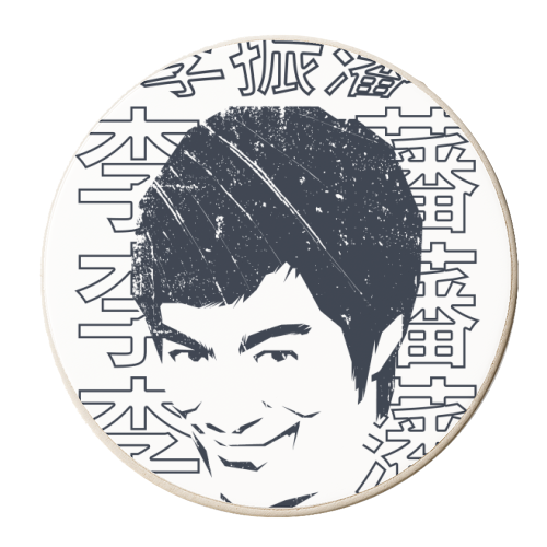 Bruce Lee 1940 - 1973 - personalised beer coaster by rifqi habibi
