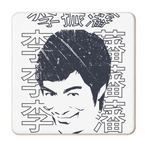 Bruce Lee 1940 - 1973 - personalised beer coaster by rifqi habibi