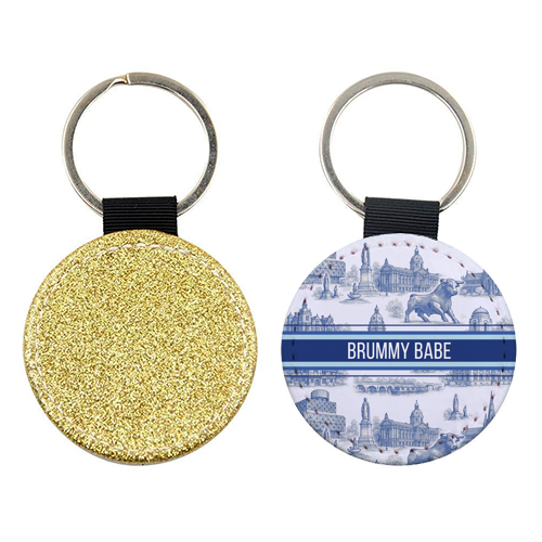 Brummy Babe - keyring by Lilly Rose