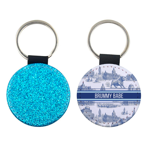 Brummy Babe - keyring by Lilly Rose