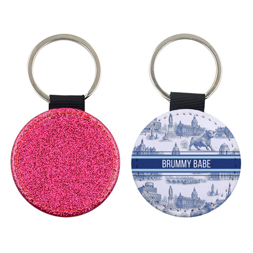 Brummy Babe - keyring by Lilly Rose