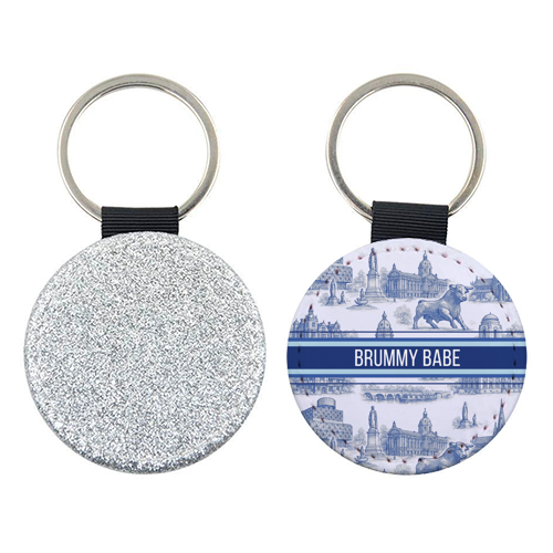 Brummy Babe - keyring by Lilly Rose