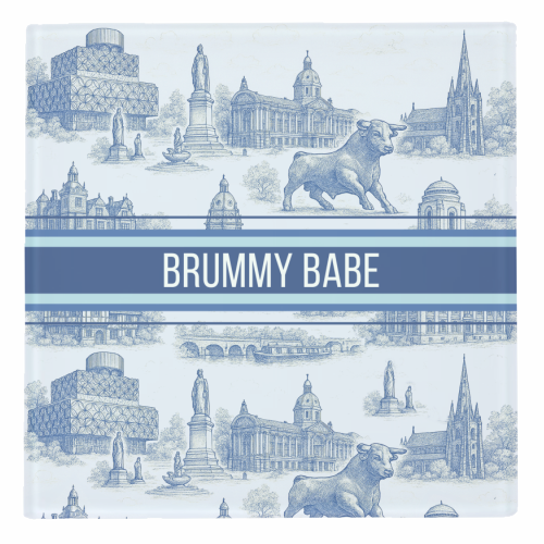 Brummy Babe - personalised beer coaster by Lilly Rose