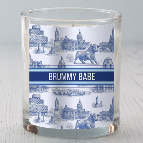 Brummy Babe - scented candle by Lilly Rose