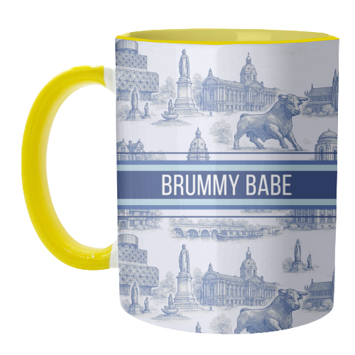 Brummy Babe - unique mug by Lilly Rose