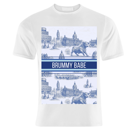 Brummy Babe - unique t shirt by Lilly Rose