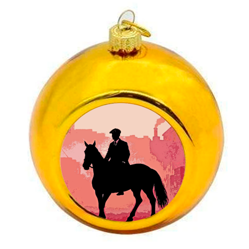 Brummy Blinder - colourful christmas bauble by AP