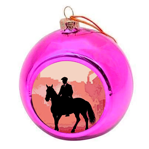 Brummy Blinder - colourful christmas bauble by AP