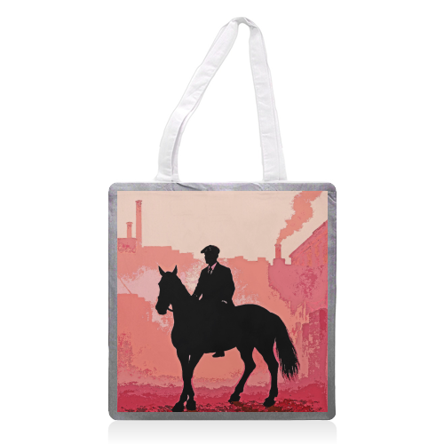 Brummy Blinder - printed canvas tote bag by AP