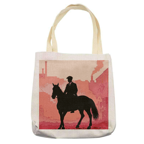 Brummy Blinder - printed canvas tote bag by AP