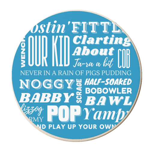 Brummy Sayings - personalised beer coaster by AP