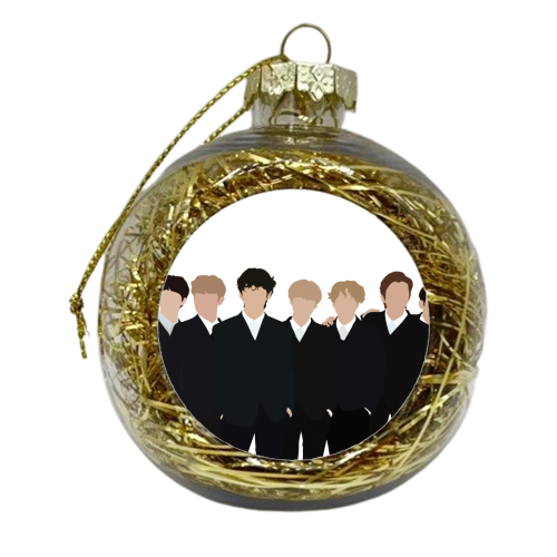 BTS - xmas bauble by Pink and Pip
