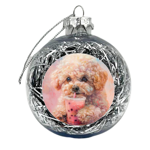 Bubble Tea Time - xmas bauble by DejaReve