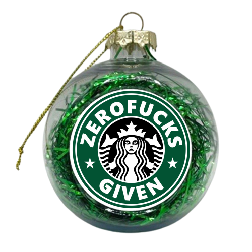 'bucks parody - xmas bauble by Alex Ashton