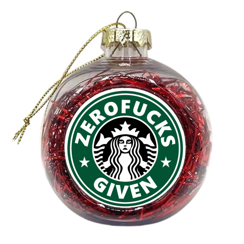 'bucks parody - xmas bauble by Alex Ashton