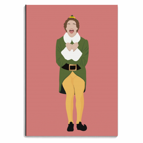 Buddy the Elf - personalised A4, A5, A6 notebook by Cheryl Boland