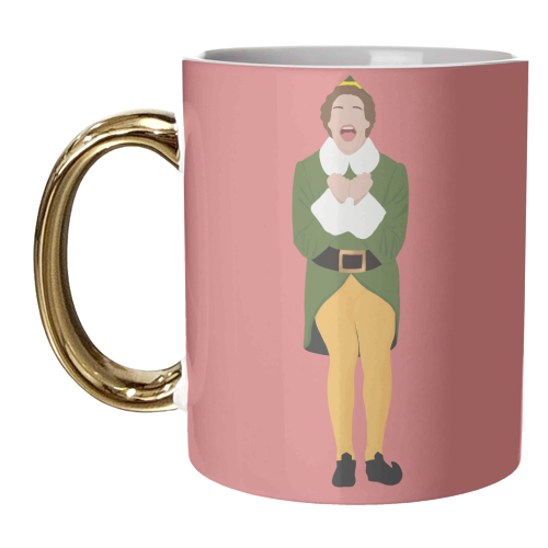Buddy the Elf - unique mug by Cheryl Boland