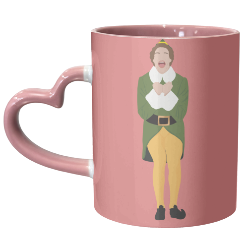 Buddy the Elf - unique mug by Cheryl Boland