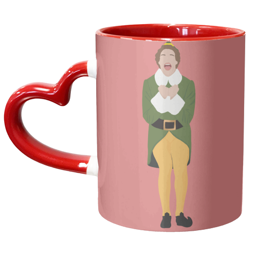 Buddy the Elf - unique mug by Cheryl Boland