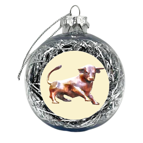 Bull Ring Bull - xmas bauble by AP