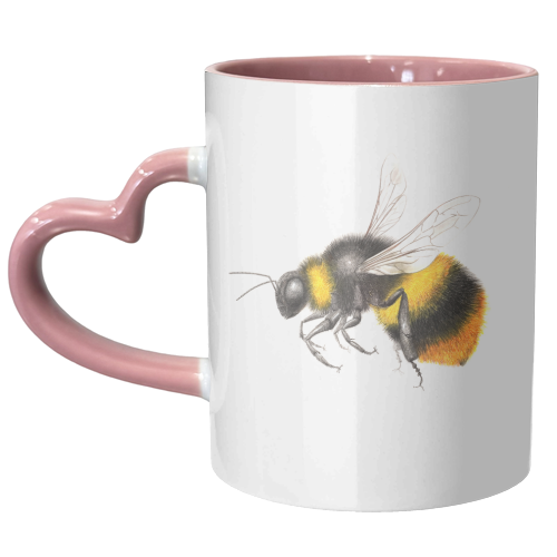 Bumble Bee - unique mug by MO LEA
